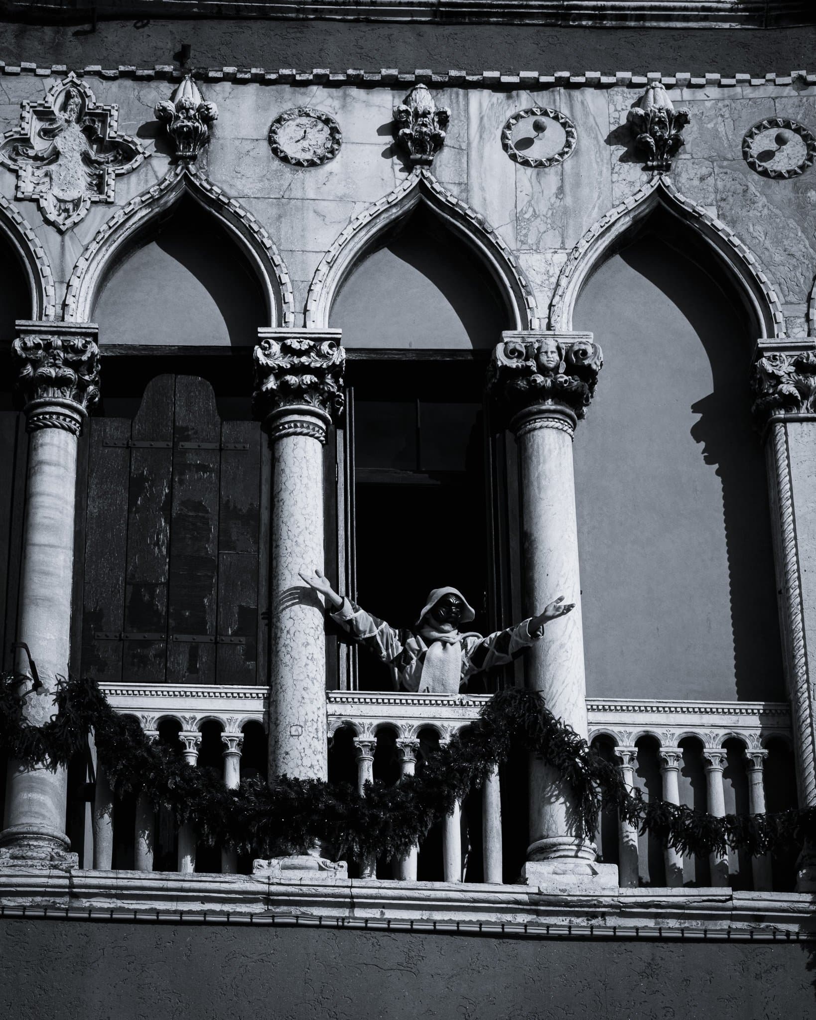 Venice Unmasked: A Monochrome Chronicle