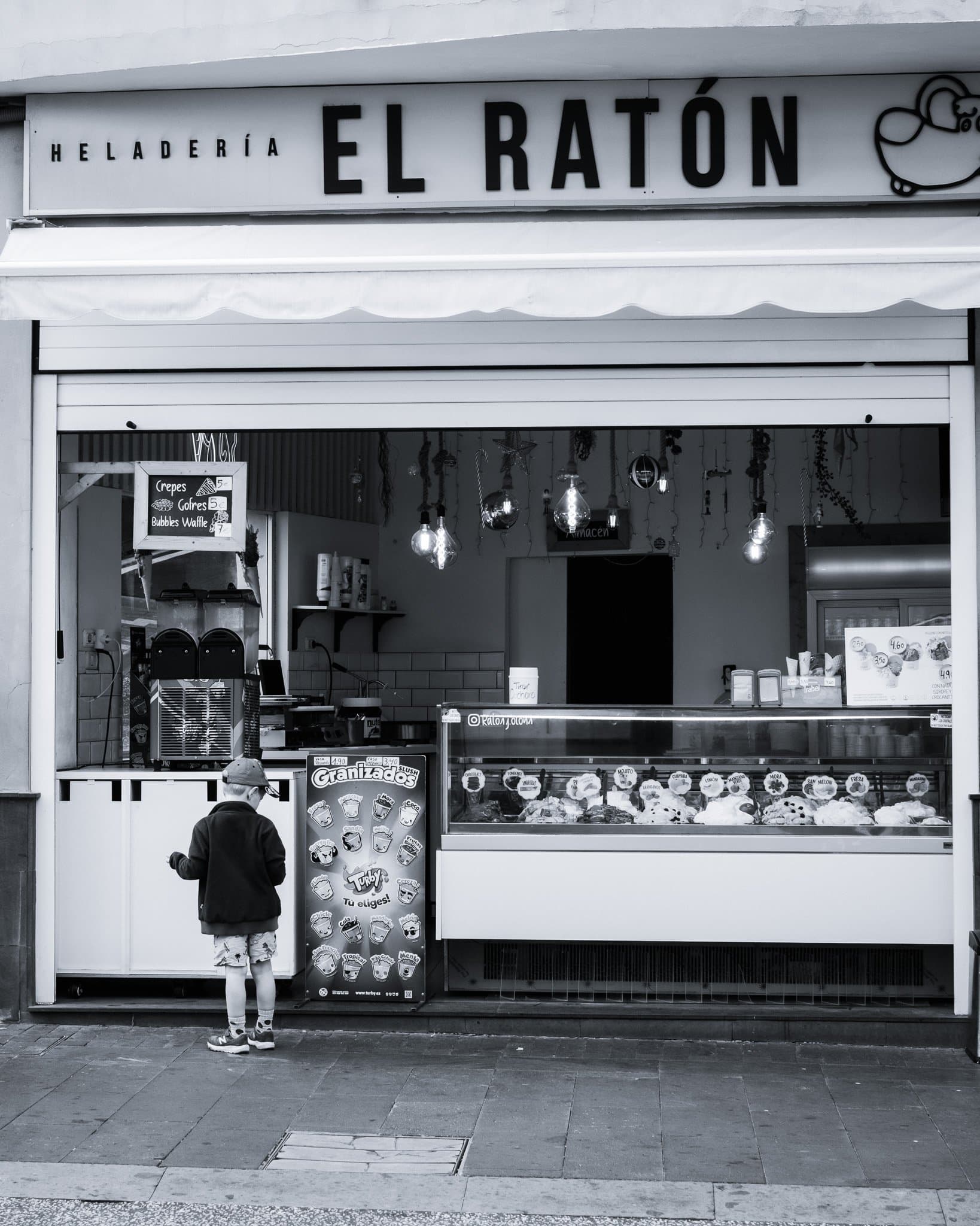 A universe behind glass; the primal hunger to know.